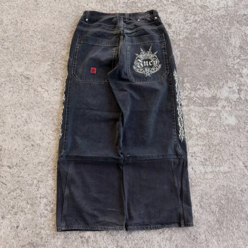 Jnco Talla 32 MEDIDASCintura 41 cm Cadera 60 cm Tiro 40 cm Largo 112 cm Bastilla 30 cm 10-10 era Pantalón JNCO